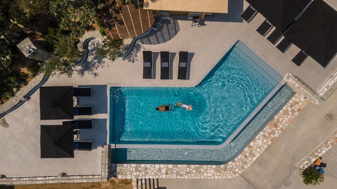 Wow Panoramic View Deluxe Villas Agkidia Екстер'єр фото