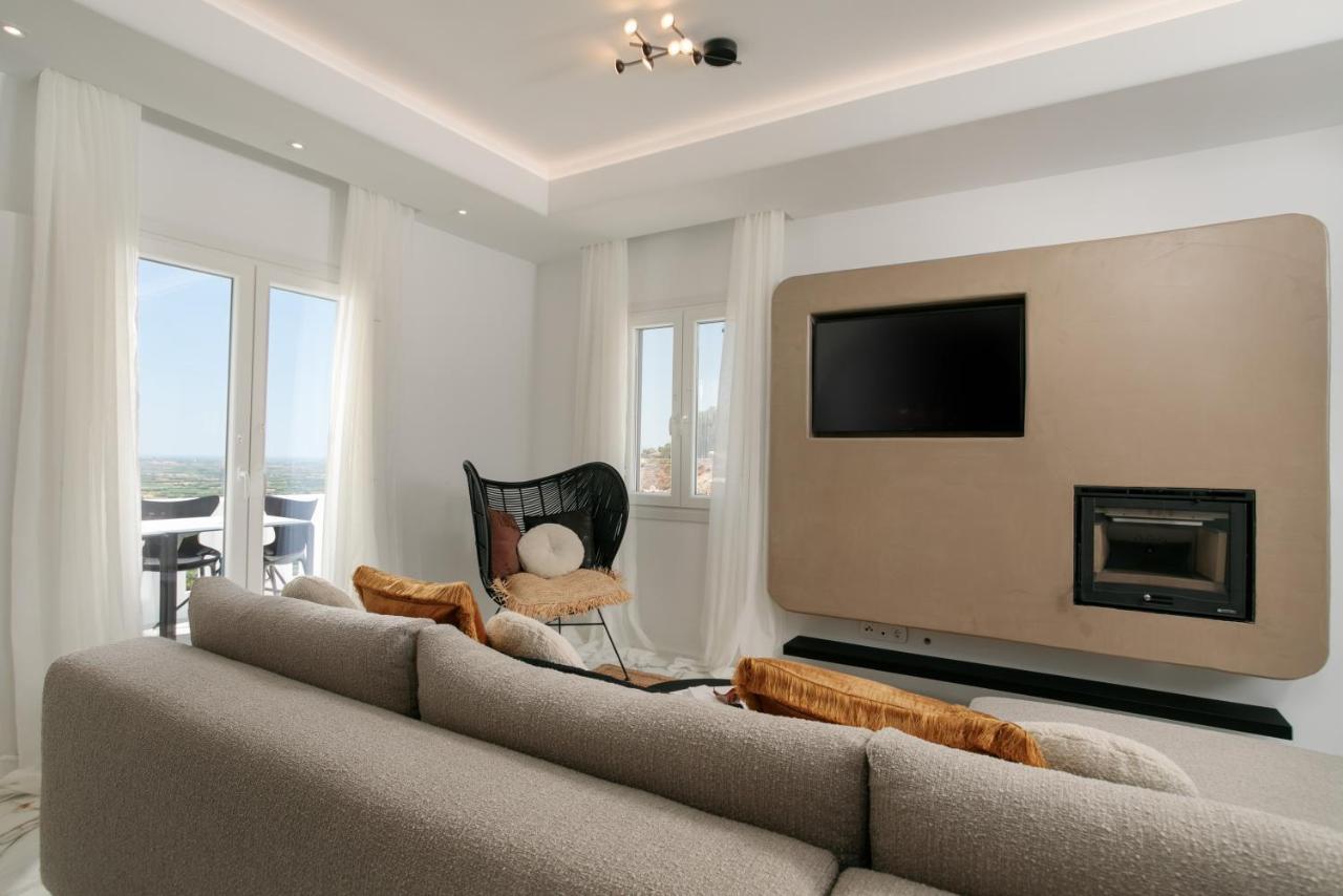 Wow Panoramic View Deluxe Villas Agkidia Екстер'єр фото