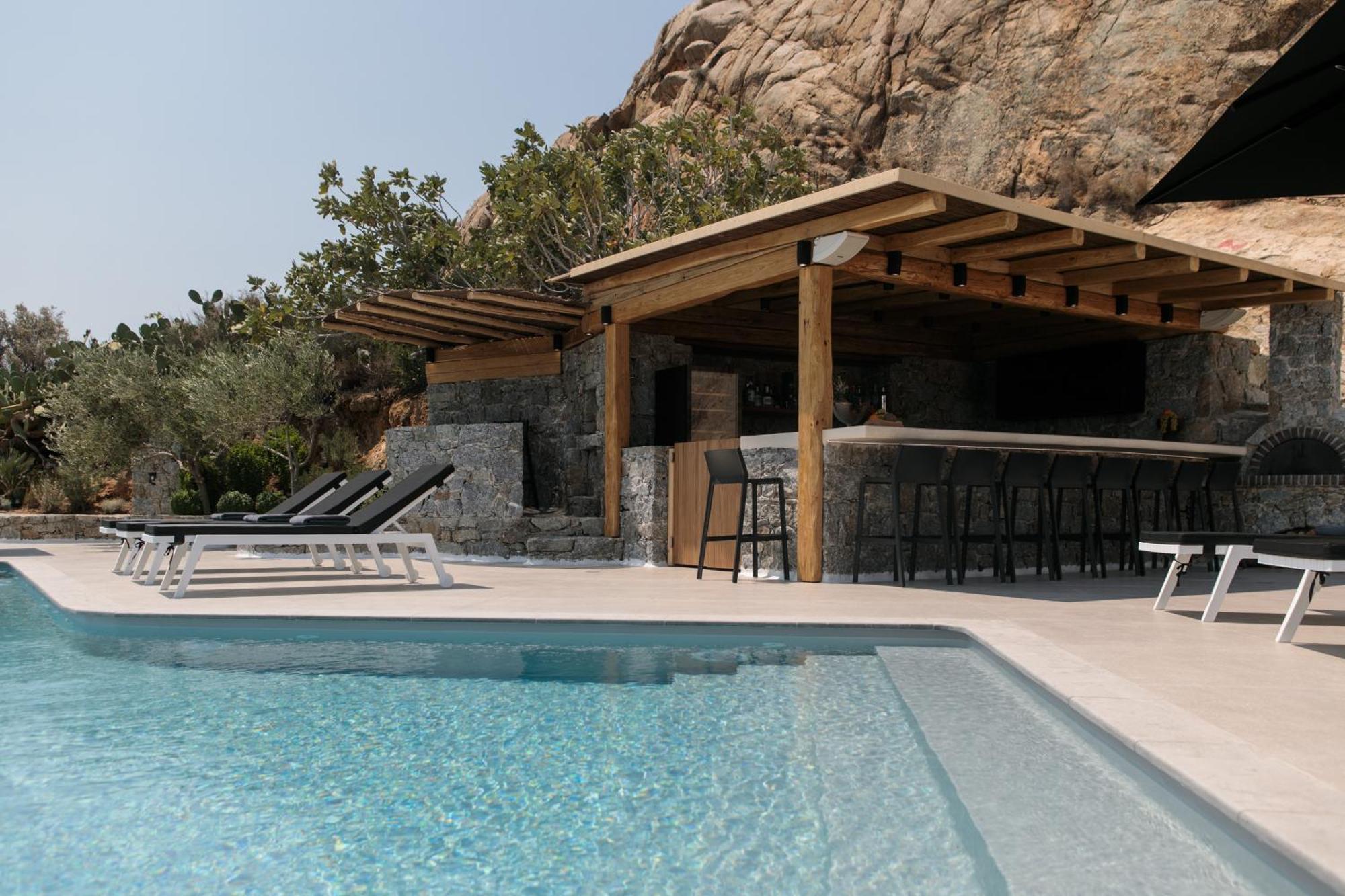 Wow Panoramic View Deluxe Villas Agkidia Номер фото